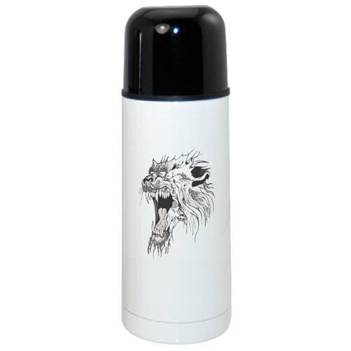 фото Термос coolpodarok животные лев пасть