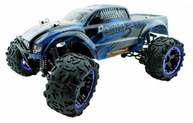 Радиоуправляемый монстр Remo Hobby Dinosaurs Master 5 4WD RTR масштаб 1:8 2.4G - RH8035-BLUE