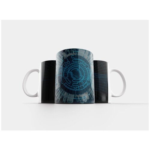 фото Кружка "технология, город, глобализация" 320 мл lotsprints