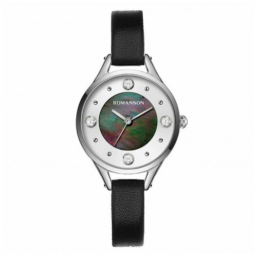 фото Наручные часы romanson romanson rl 0b04l lw(bk), черный