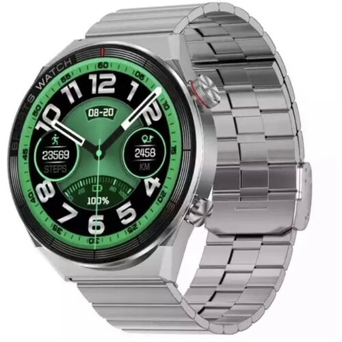 Круглые Смарт часы Wear Pro Водонепроницаемые - Противоударные Безель с компасом на 360 новинка 2023 подарок ремешок 270900₽