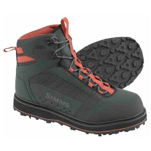 фото Simms ботинки забродные tributary boot 12 45, carbon рыбалка