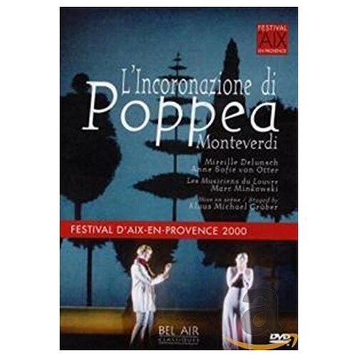 monteverdi l inconorazione di poppea philippe jaroussky danielle de niese anna bonitatibus max emanuel cencic les arts florissants william christie 2 dvd MONTEVERDI L'incoronazione di Poppea. 1 DVD