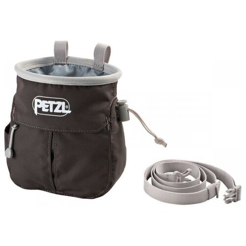 фото Мешок для магнезии petzl 2021 sakapoche grey