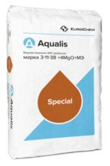 Удобрение комплексное Aqualis Еврохим 3-11-38+4MgO+МЭ, 5 кг