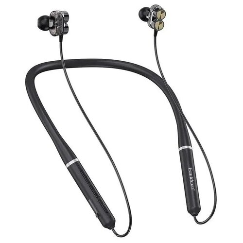 Наушники беспроводные bluetooth спортивные игровые с микрофоном стерео два динамика Earldom BH74 до 25 часов музыки 105000₽