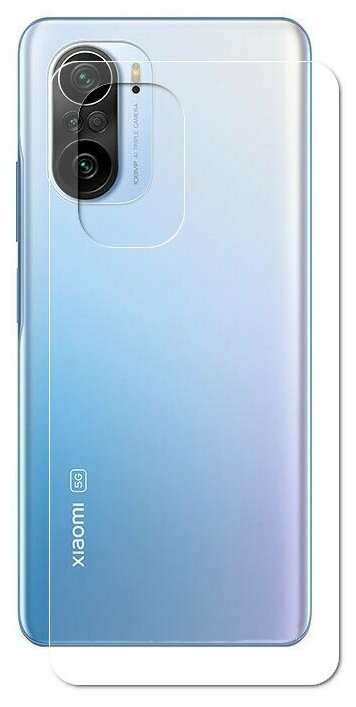 Гидрогелевая пленка LuxCase для Xiaomi Mi 11i 0.14mm Back Transparent 86577