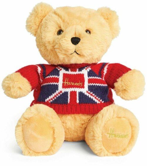 Мягкая игрушка Harrods Union Jack Bear Медведь Юнион Джек (21 см)