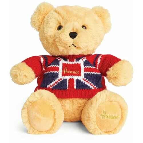 Мягкая игрушка Harrods Union Jack Bear Медведь Юнион Джек (21 см)