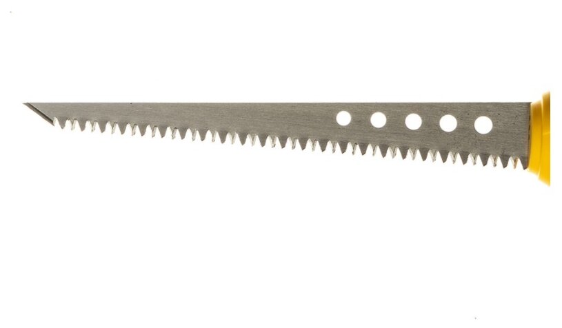 Ножовка по гипсокартону FatMax узкая STANLEY 0-20-556, 7х302 мм - фотография № 5