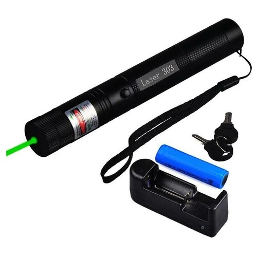 Лазерная указка Luoweite Laser Pointer 303, зеленый