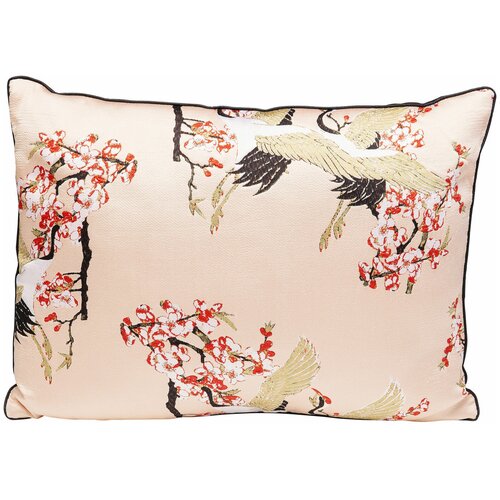 фото Kare декоративная подушка garden, коллекция "сад" 60*45*15, полиэстер, розовый