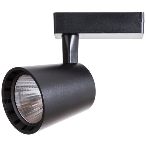 Трековый светильник-спот Arte Lamp Atillo A2324PL-1BK, кол-во ламп: 1 шт., цвет арматуры: черный, цвет плафона: черный