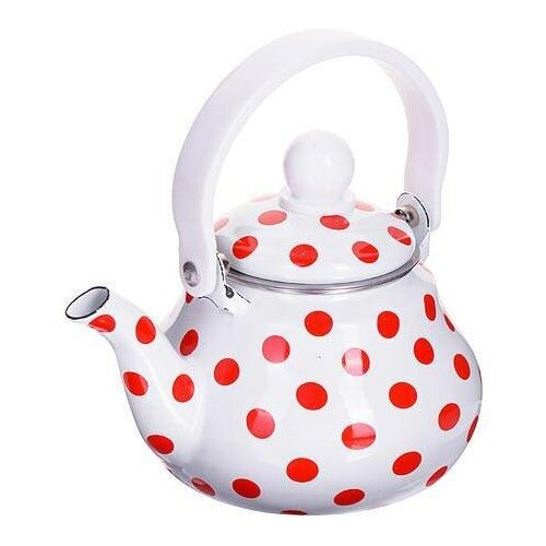 фото Заварочный чайник эмаль с сито 0,8 л 28518 ksmb-28518 mayer & boch