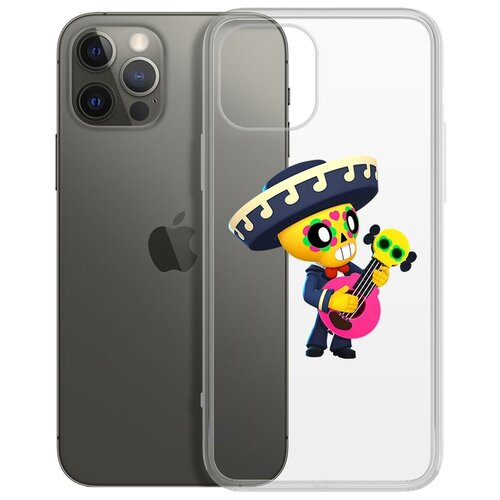 фото Чехол-накладка clear case brawl stars-поко для iphone 12 pro max krutoff group