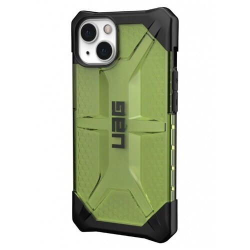 фото Чехол urban armor gear (uag) plasma series для iphone 13, цвет зеленый (billie) (113173117575)