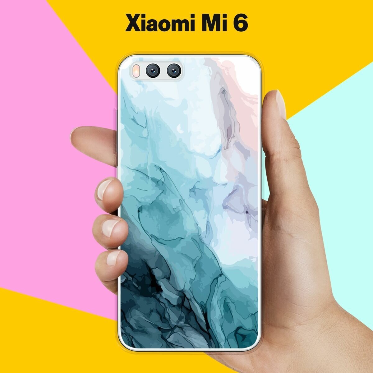 Силиконовый чехол на Xiaomi Mi 6 Акварель / для Ми 6