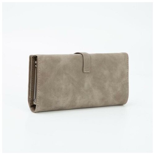 фото Кошелёк на магните, цвет серый gorodok