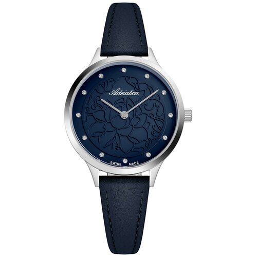 Наручные часы Adriatica Essence, синий наручные часы adriatica essence синий