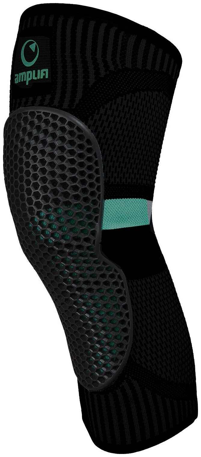 Защита колена Amplifi 2021-22 MKX Knee Black/Turquoise (US: S)