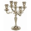 Канделябр варрас под 5 свечей, серебряный, 26 см, Boltze 1223000-boltze - изображение