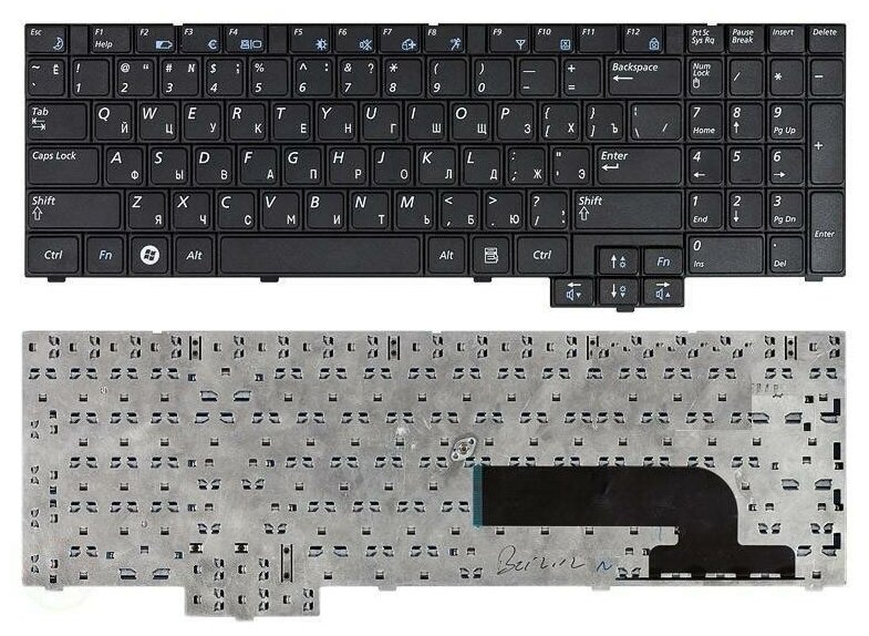 Клавиатура для ноутбука Samsumg NP-X520-FB02RU черная