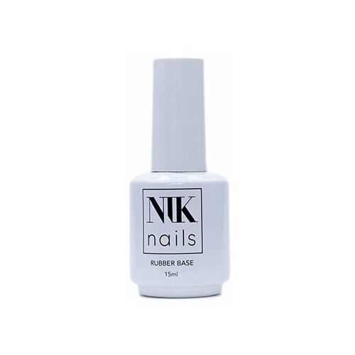 NIK nails, Base Rubber - Каучуковое базовое покрытие (30 ml.)