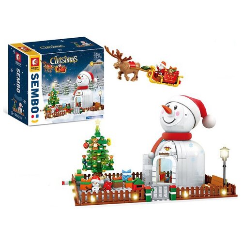 Конструктор Снеговик 573 детали