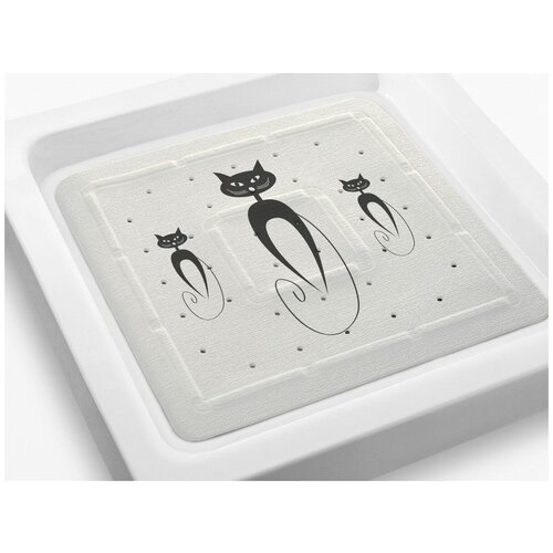SPA-коврик в душевую кабину Cats, 55 х 55 см