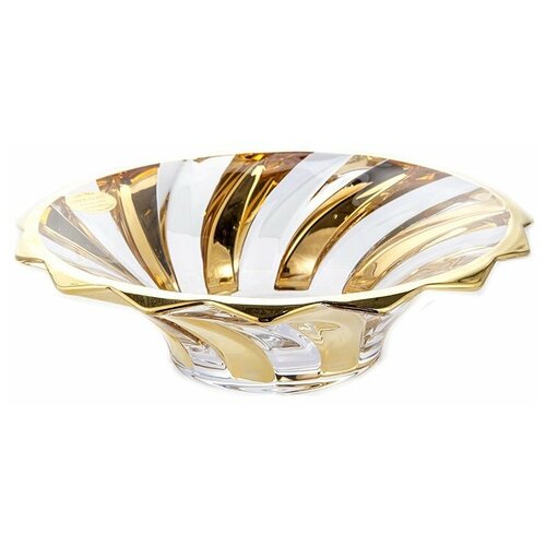 Ваза для фруктов 21 см UNION GLASS Пикадилли С золотом 2 157071 5206₽