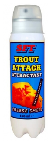 SFT, Спрей-аттрактант для ловли форели Trout Attack, сыр