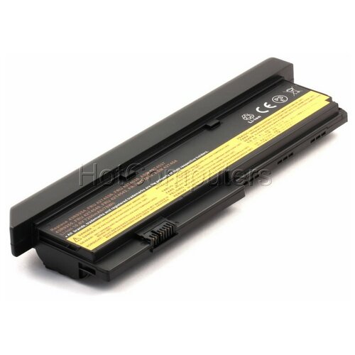 фото Аккумуляторная батарея усиленная для ноутбука lenovo 42t4837 10.8-11.1v (6600-7800mah) sino power