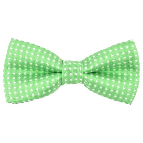 галстук бабочка мятная цвет тиффани в горошек Галстук 2beMan, зеленый
