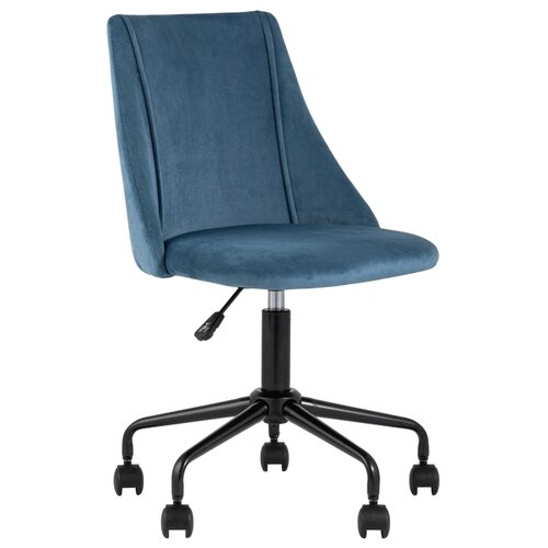 фото Компьютерное кресло stool group сиана офисное, обивка: текстиль, цвет: синий