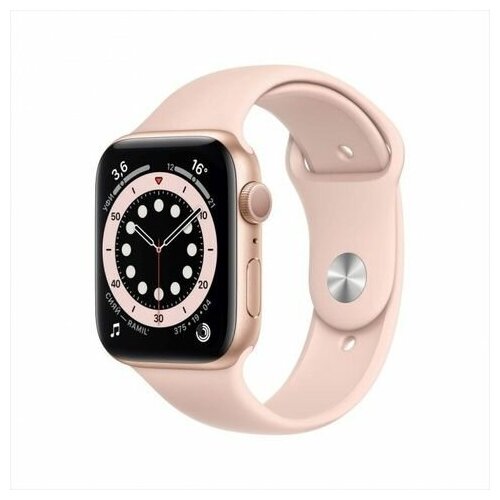 фото Умные часы apple watch series se gold mkq03ru/a