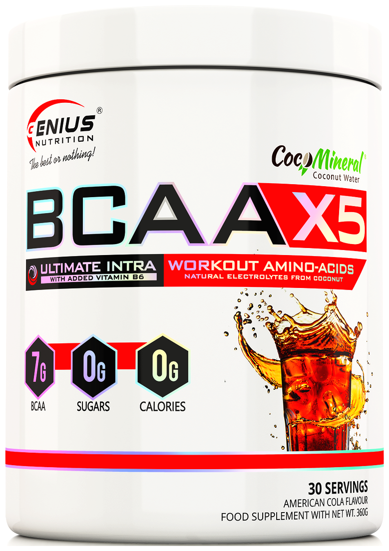 Genius Nutrition BCAA-X5 360 гр., кола