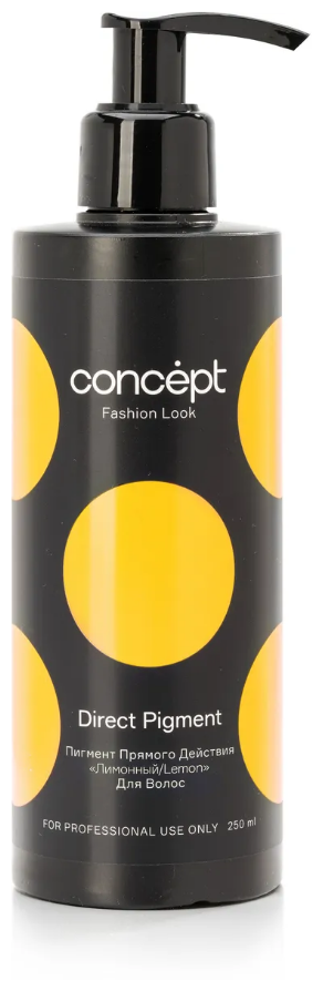 Concept Краситель прямого действия Fashion Look, лимонный, 250 мл, 270 г