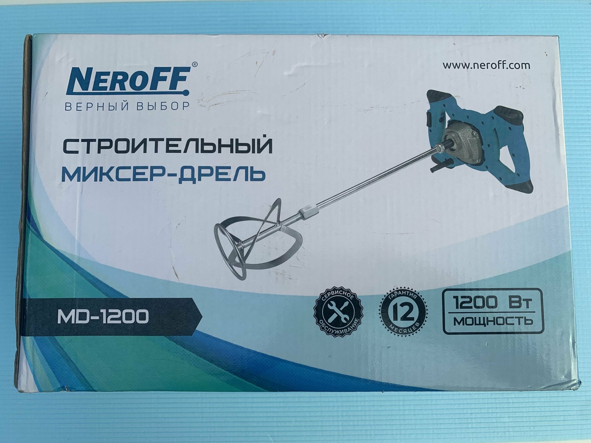 Строительный миксер Nero FF MD1200, 1200 Вт