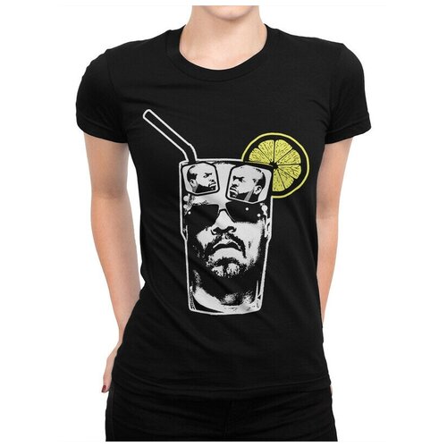 Футболка DreamShirts Ice Cube Женская Черная 3XL