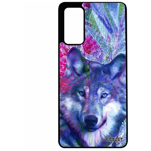 фото Чехол на смартфон galaxy s20fe, "дикий волк" одинокий зверь utaupia