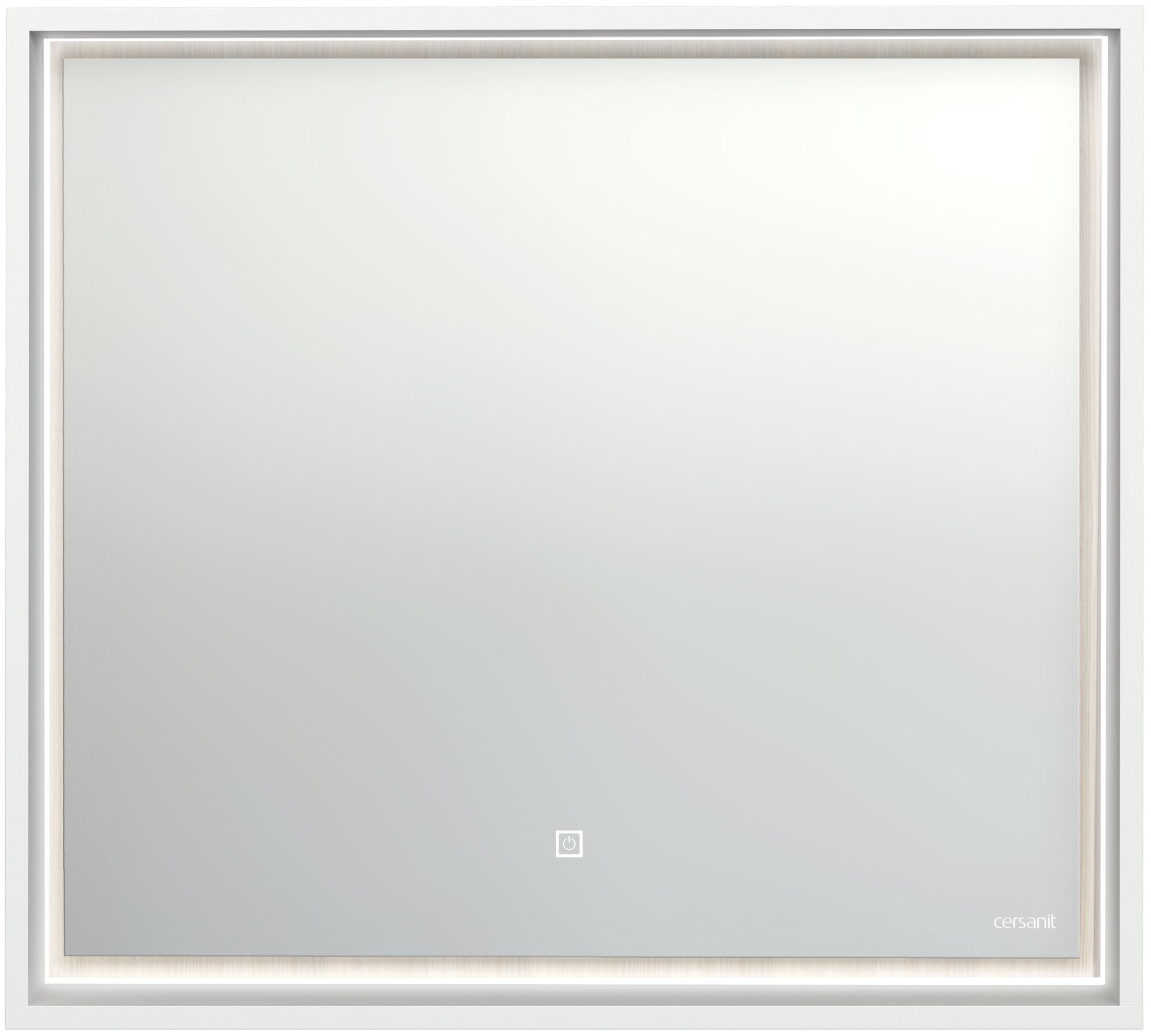 Зеркало Cersanit для ванной LOUNA 80*70, с подсветкой - фотография № 2
