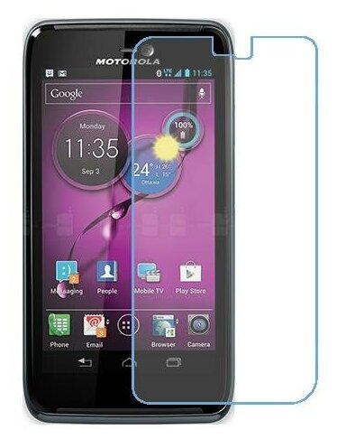 Motorola ATRIX HD MB886 защитный экран из нано стекла 9H одна штука