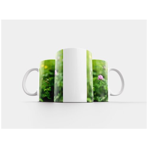 фото Кружка "цветок, уайлдфлауэр, дикий цветок" 320 мл lotsprints