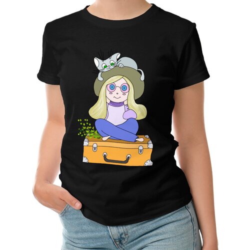 фото Футболка roly, размер s, черный