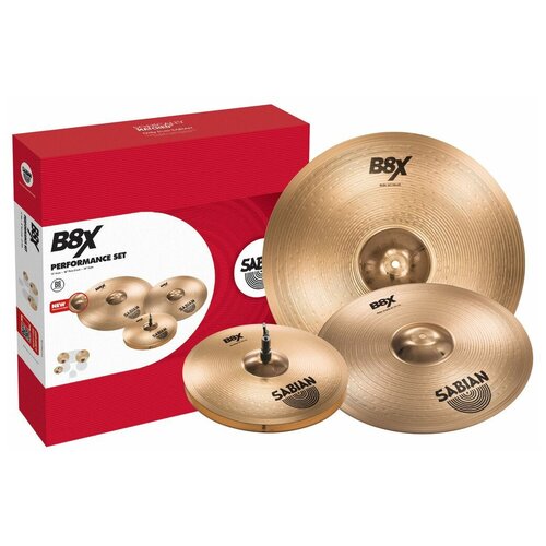 Тарелка для ударной установки Sabian B8X Performance Set комплект тарелок sabian paragon complete set