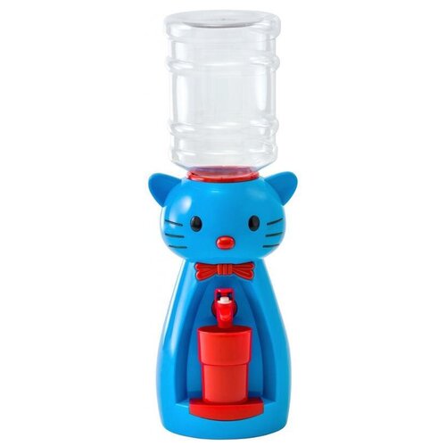 Раздатчик для воды детский VATTEN Kitty Blue (со стаканчиком)
