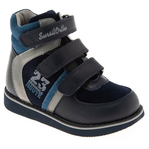 фото Ботинки для мальчика sursil ortho 23-251 размер 31 цвет синий sursilortho