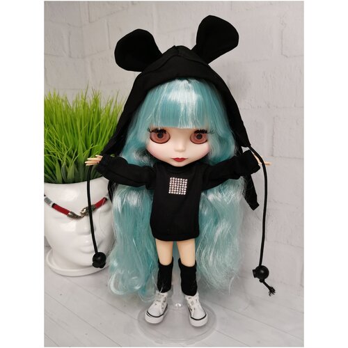 Кукла Блайз (Blythe) Рибел/ шарнирная подставка для куклы блайз blythe toysfabric подставка деревянная из бука