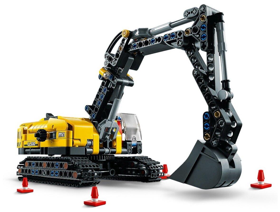 Конструктор LEGO Technic 42121 "Тяжелый экскаватор", 569 деталей Unknown - фото №4