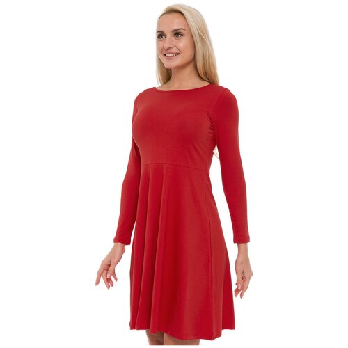 Платье Lunarable, размер 46 (M), красный